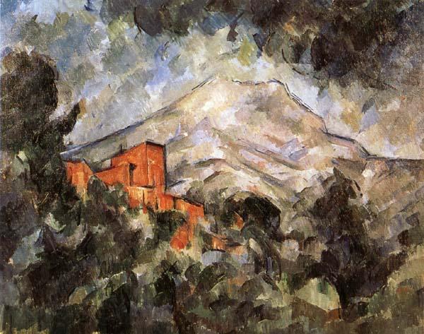 Paul Cezanne La Montagne Sainte-Victoire et le Chateau Noir
